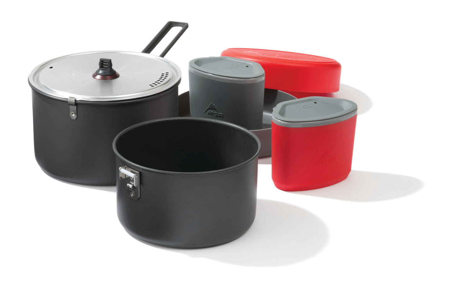 Alumīnija trauku komplekts MSR Quick 2 Cook Set Katli Pannas Trauki