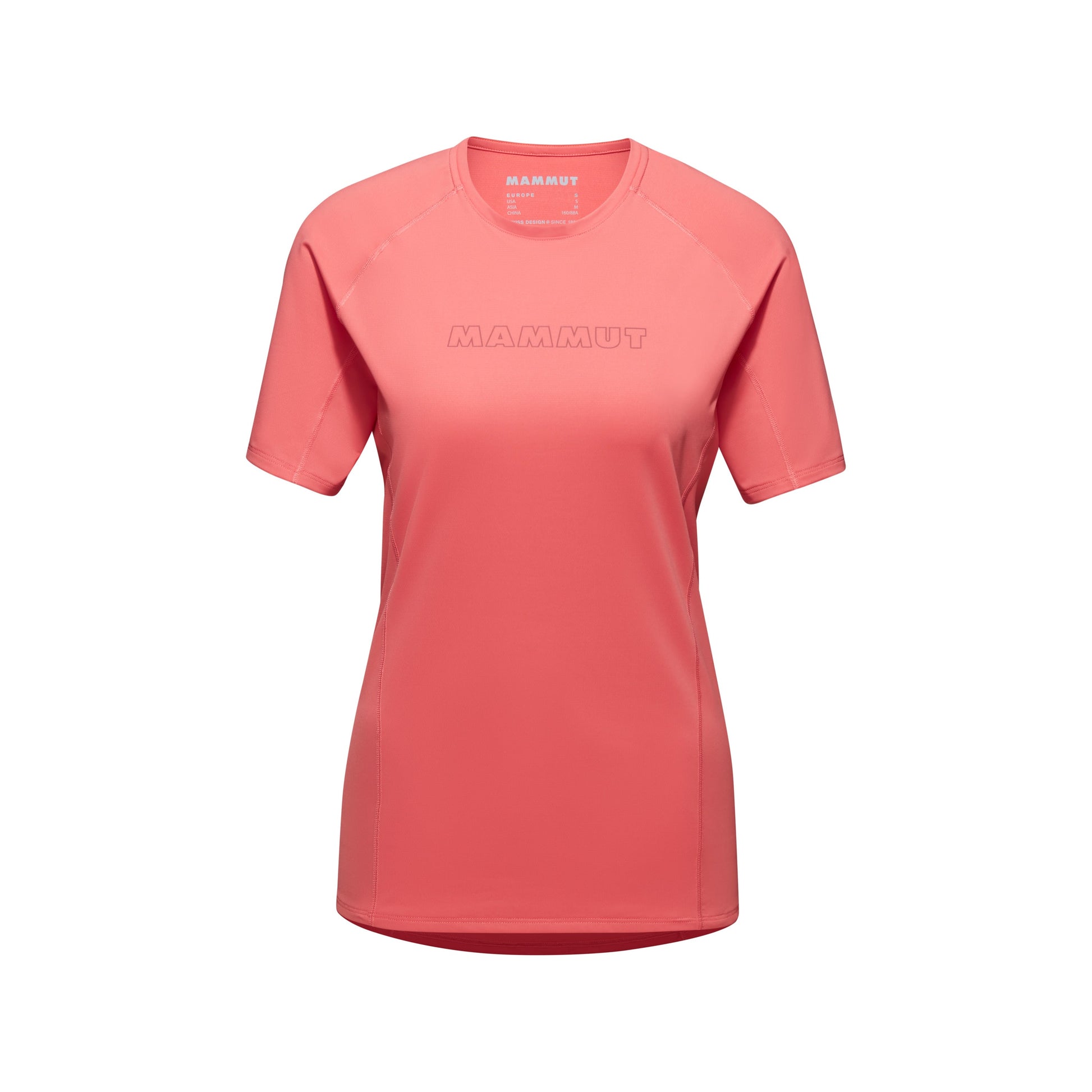 Mammut T-krekls Selun FL Logo sieviešu Salmon Krekli T-krekli