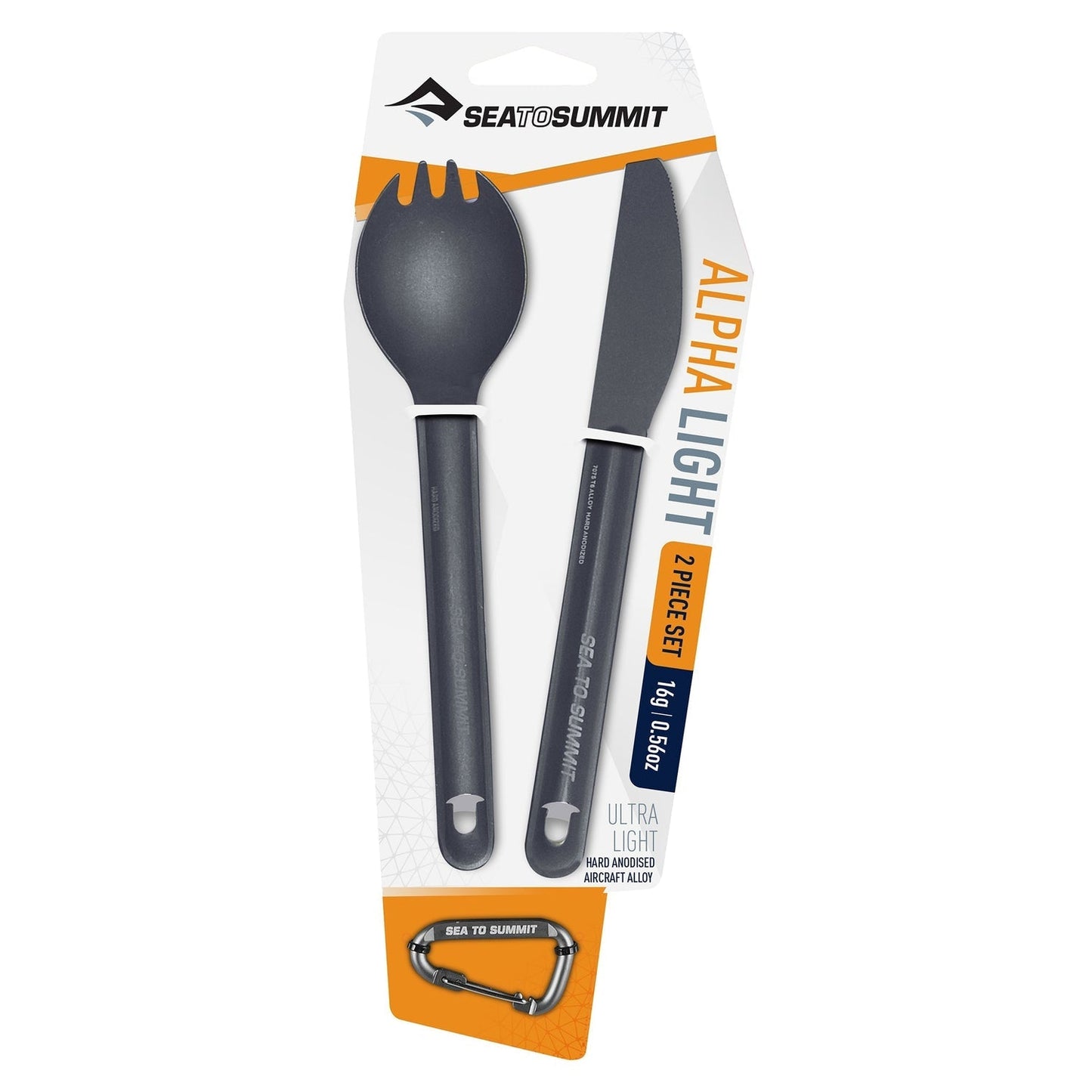 Piederumi Sea to Summit Alpha Light Cutlery Set 2 Ēšanas piederumi