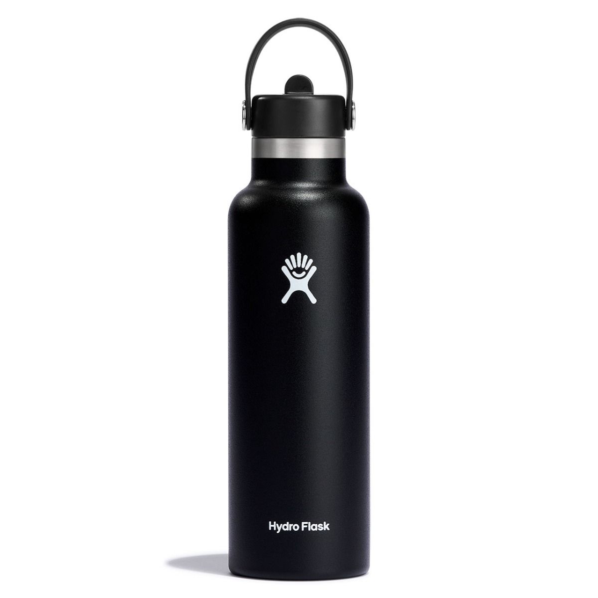 Termopudele Hydro Flask 21 Oz Standard Flex Straw Cap Black Pudeles Termopudeles