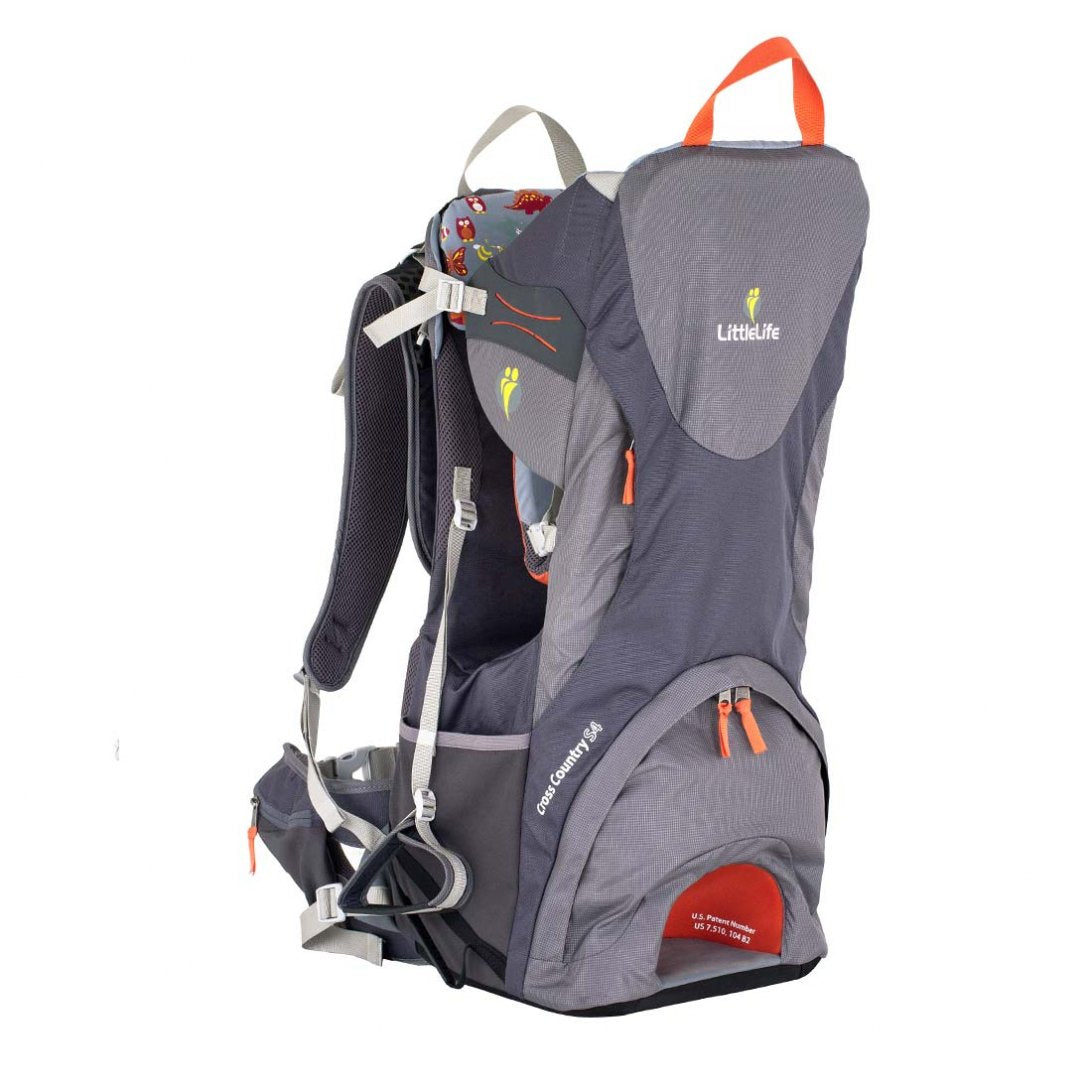 LittleLife bērnu pārnēsāšanas mugursoma Cross Country Carrier Bērnu mugursomas Bērnu pārnēsājamās mugursomas Pārgājienu mugursomas