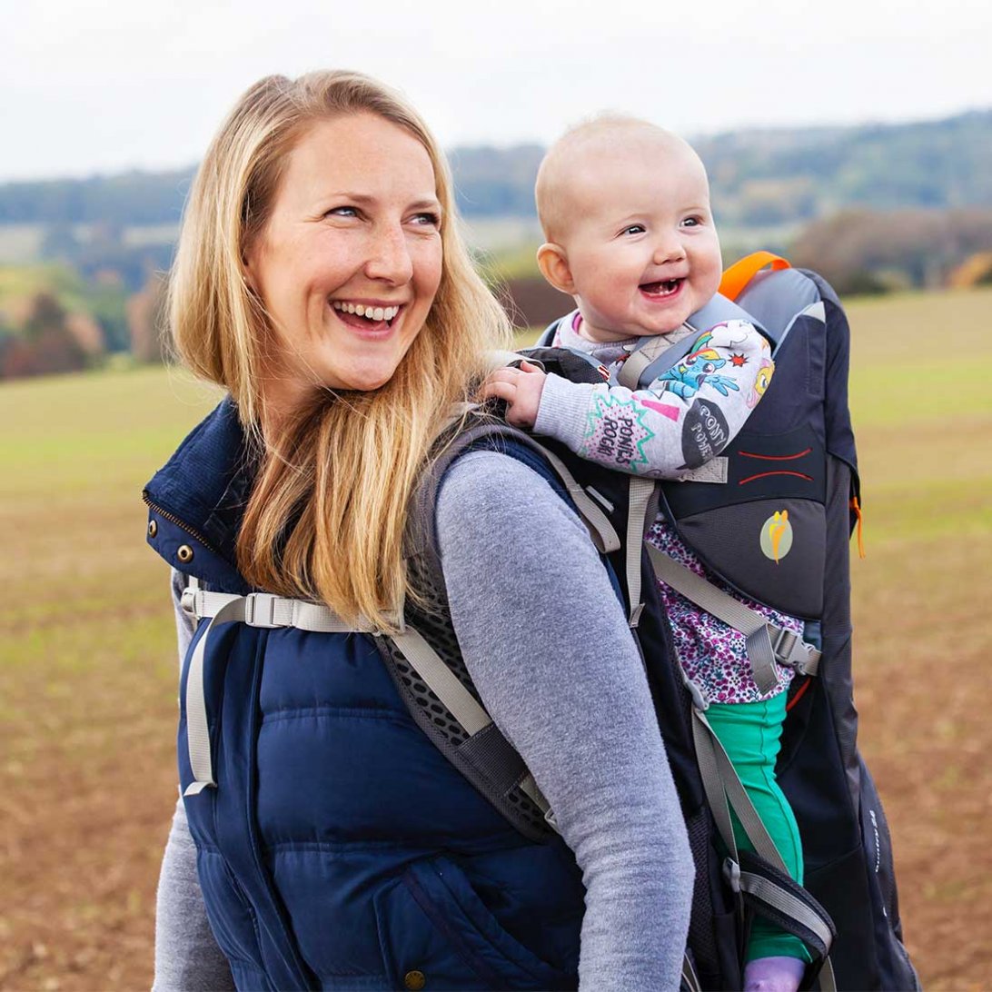 LittleLife bērnu pārnēsāšanas mugursoma Cross Country Carrier Bērnu mugursomas Bērnu pārnēsājamās mugursomas Pārgājienu mugursomas