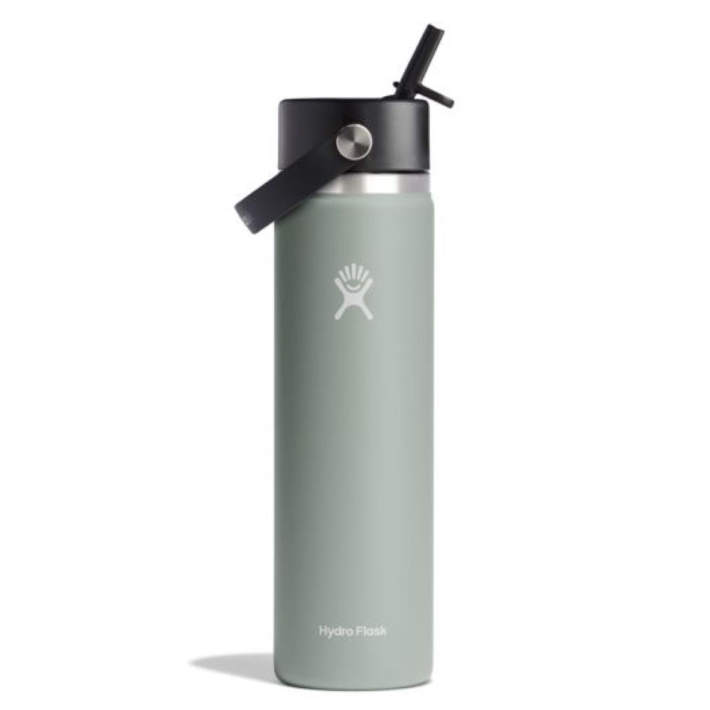 Termopudele Hydro Flask 24 Oz Wide Flex Straw Cap Agave Pudeles Termopudeles