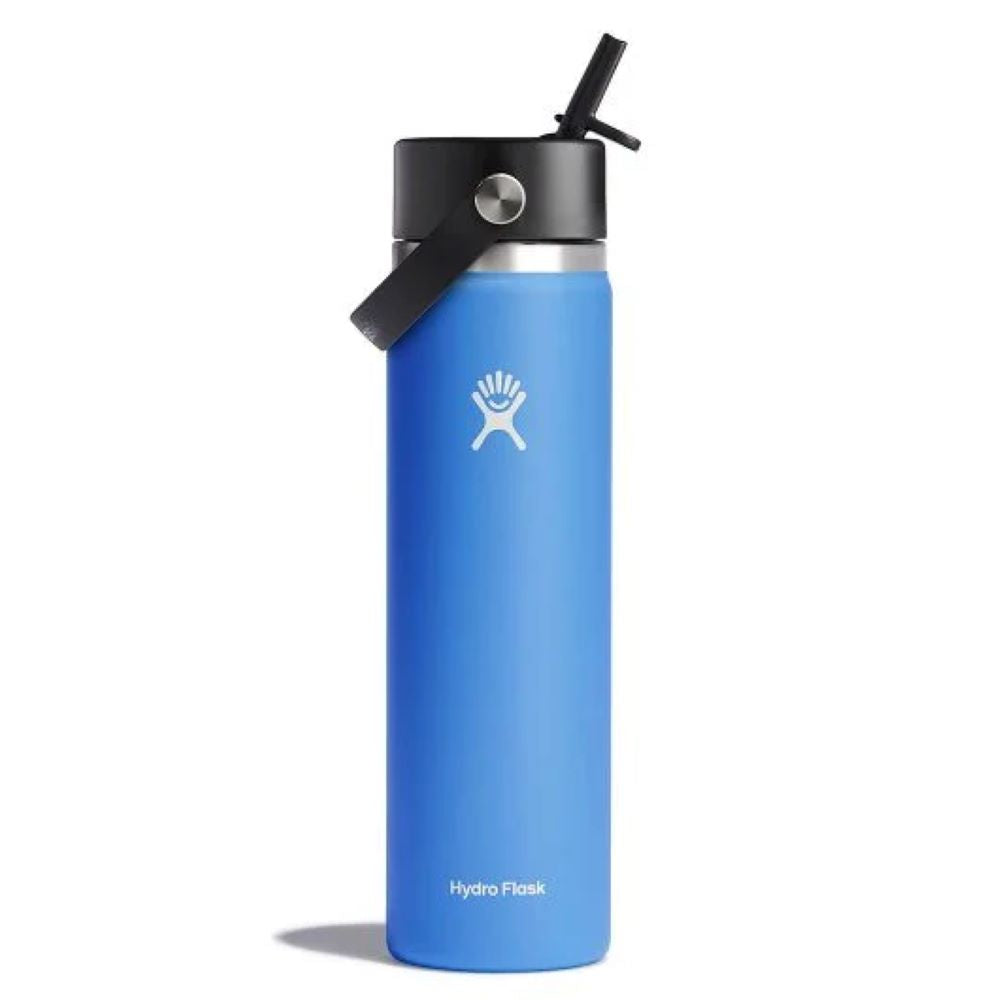 Termopudele Hydro Flask 24 Oz Wide Flex Straw Cap Cascade Pudeles Termopudeles