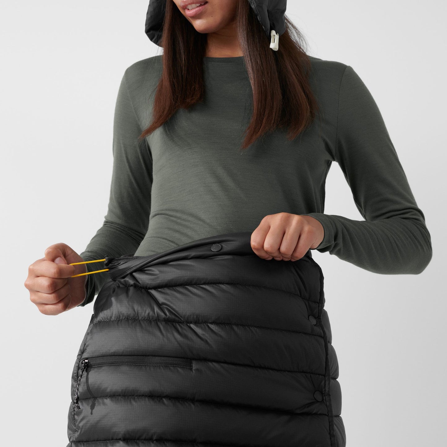 Dūnu svārki Fjallraven Expedition Pack Down Skirt sieviešu