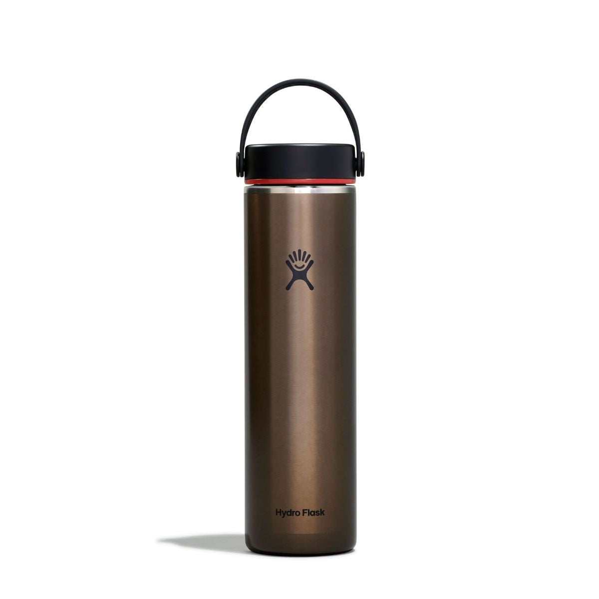 Termopudele Hydro Flask Lightweight Wide Mouth Trail Series 709 ml Obsidian Pudeles Termopudeles