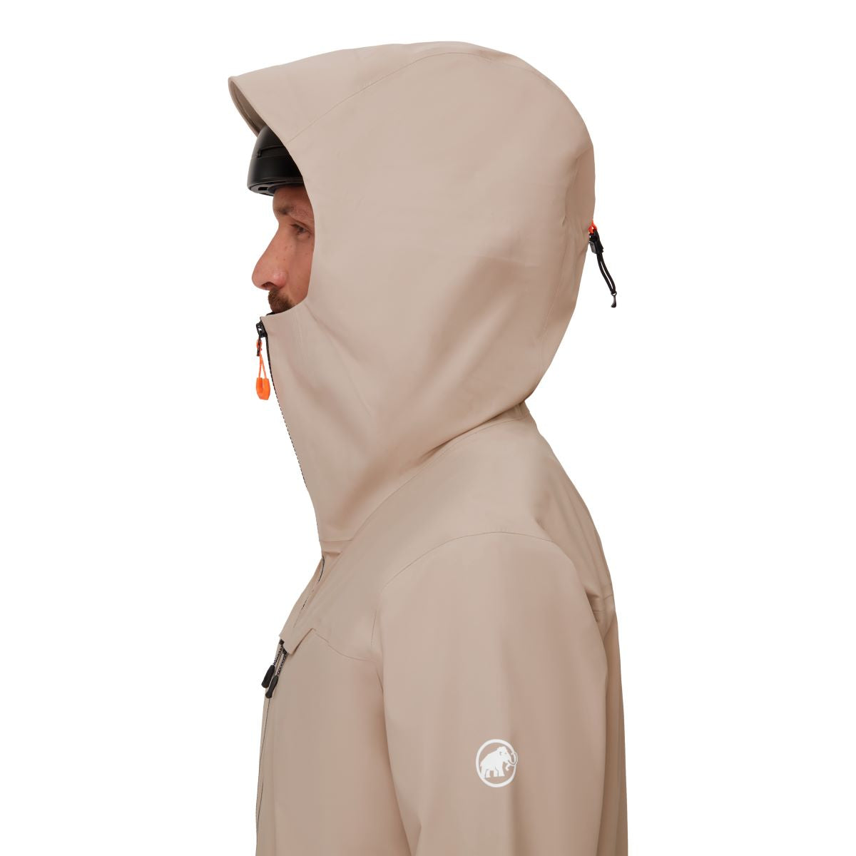 Lietus jaka Mammut Haldigrat HS Hooded vīriešu Hardshell jakas Lietus jakas Slēpošanas jakas