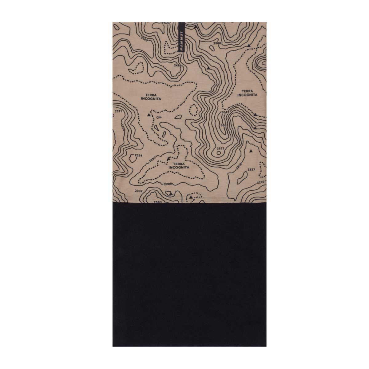 Tuneļšalle Mammut Thermo Neck Gaiter Black-Savannah Šalles