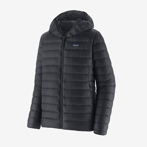 Dūnu jaka Patagonia Down Sweater Hoody vīriešu Black Virsjakas