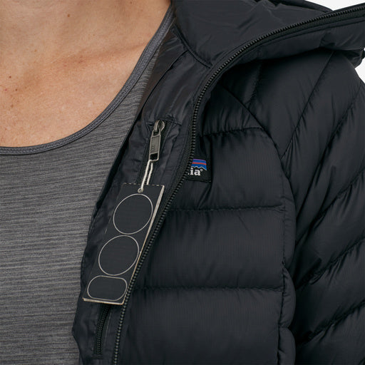 Patagonia dūnu jaka Down Sweater Hoody sieviešu Virsjakas