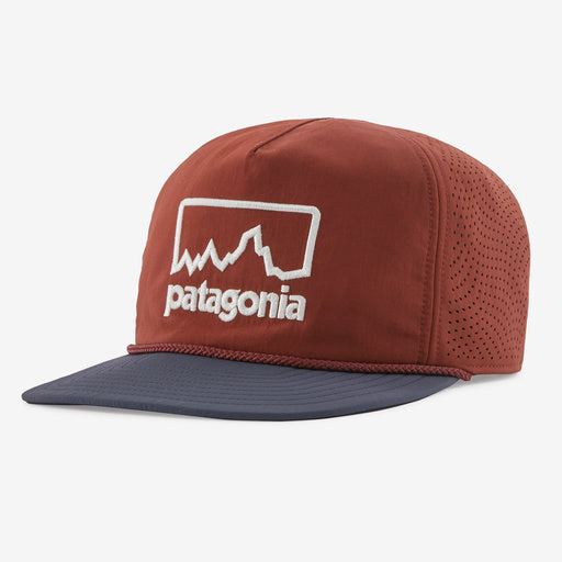 Patagonia cepure Snowfarer Cap Outline Logo: Fox Red Cepures