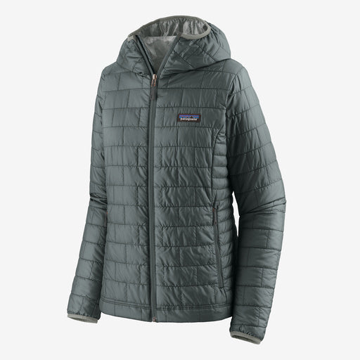 Patagonia jaka Nano Puff Hoody sieviešu Noveu Green Virsjakas
