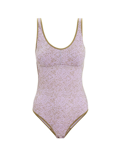 Merino bodijs Icebreaker Queens Tank Bodysuit sieviešu S Alga Purple Apakšveļa Topi