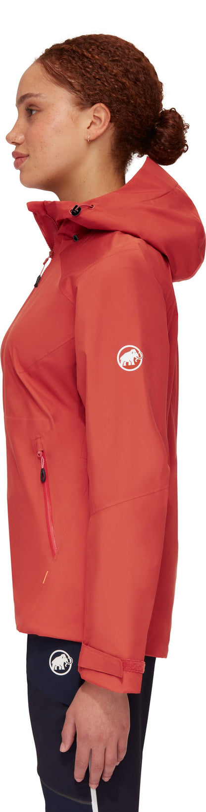 Mammut lietus jaka Convey Tour HS Hooded sieviešu Hardshell jakas Lietus jakas