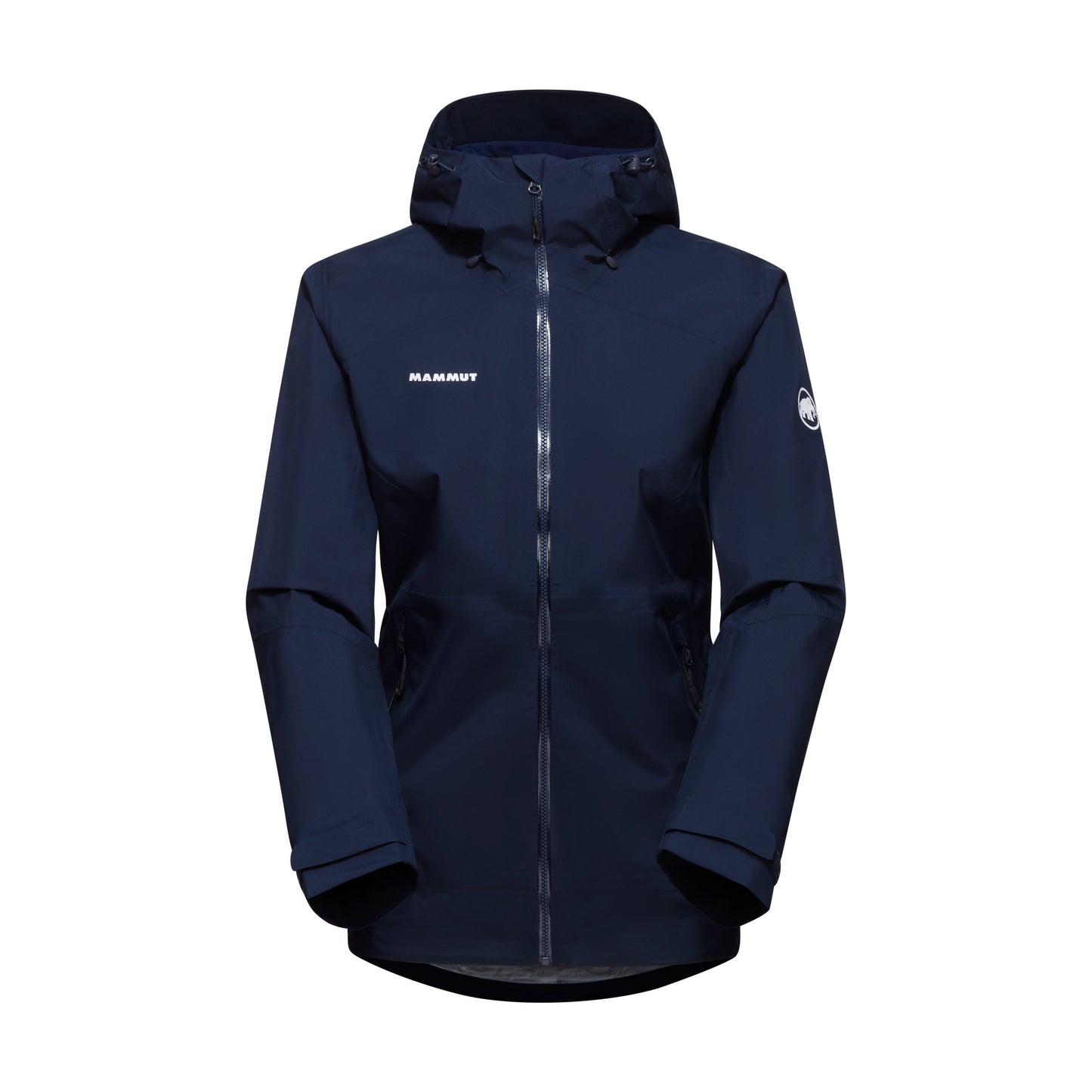 Mammut lietus jaka Convey Tour HS Hooded sieviešu Marine Hardshell jakas Lietus jakas