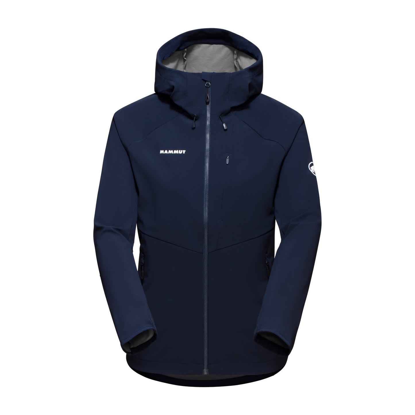 Vējjaka Mammut Ultimate Comfort SO Hooded sieviešu Marine Softshell jakas Vējjakas