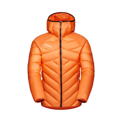 Dūnu jaka Mammut Taiss IN Hooded vīriešu Dark Tangerine Dūnu jakas