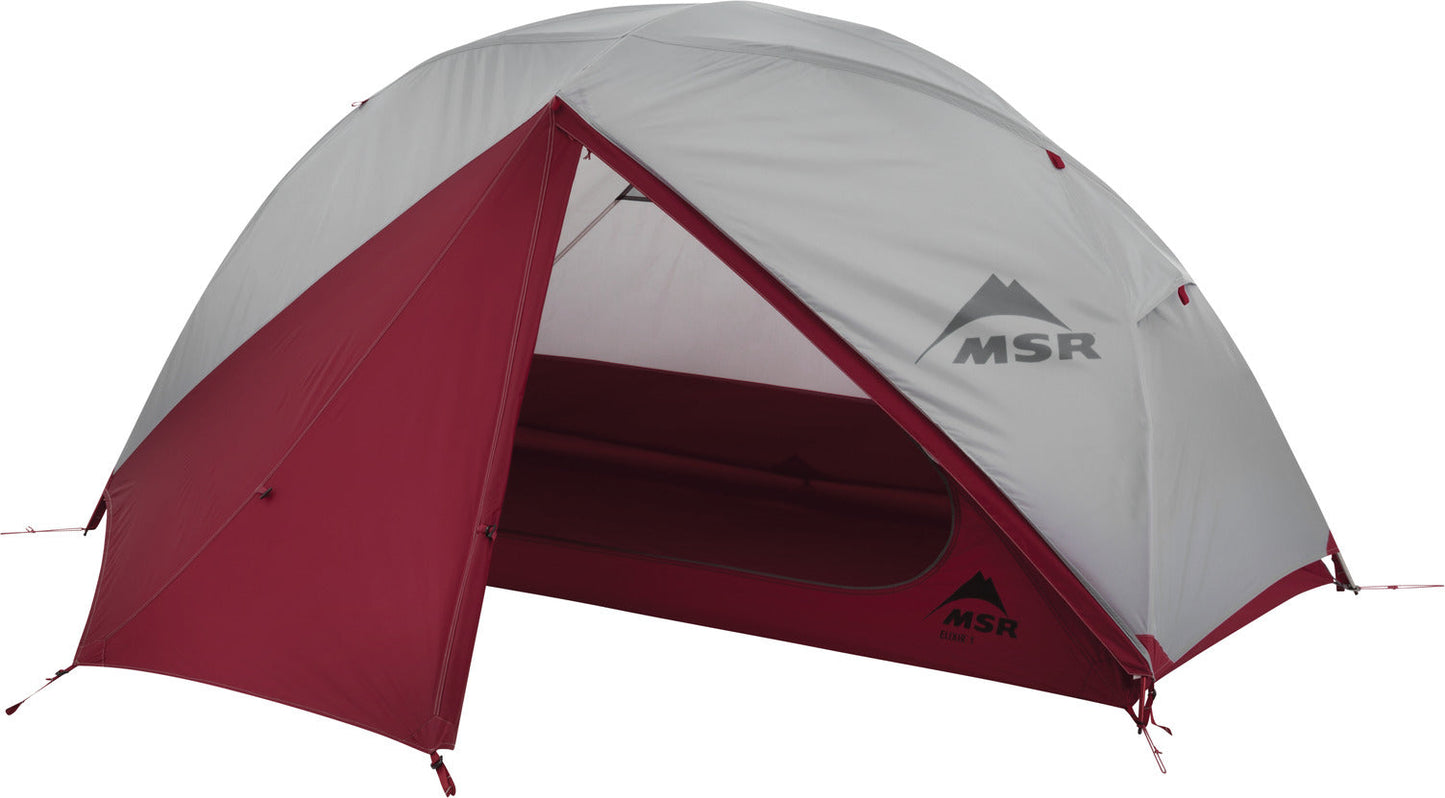 MSR Elixir 1-vietīga telts Elixir 1 Tent - Gray V2 1-vietīgas teltis Teltis