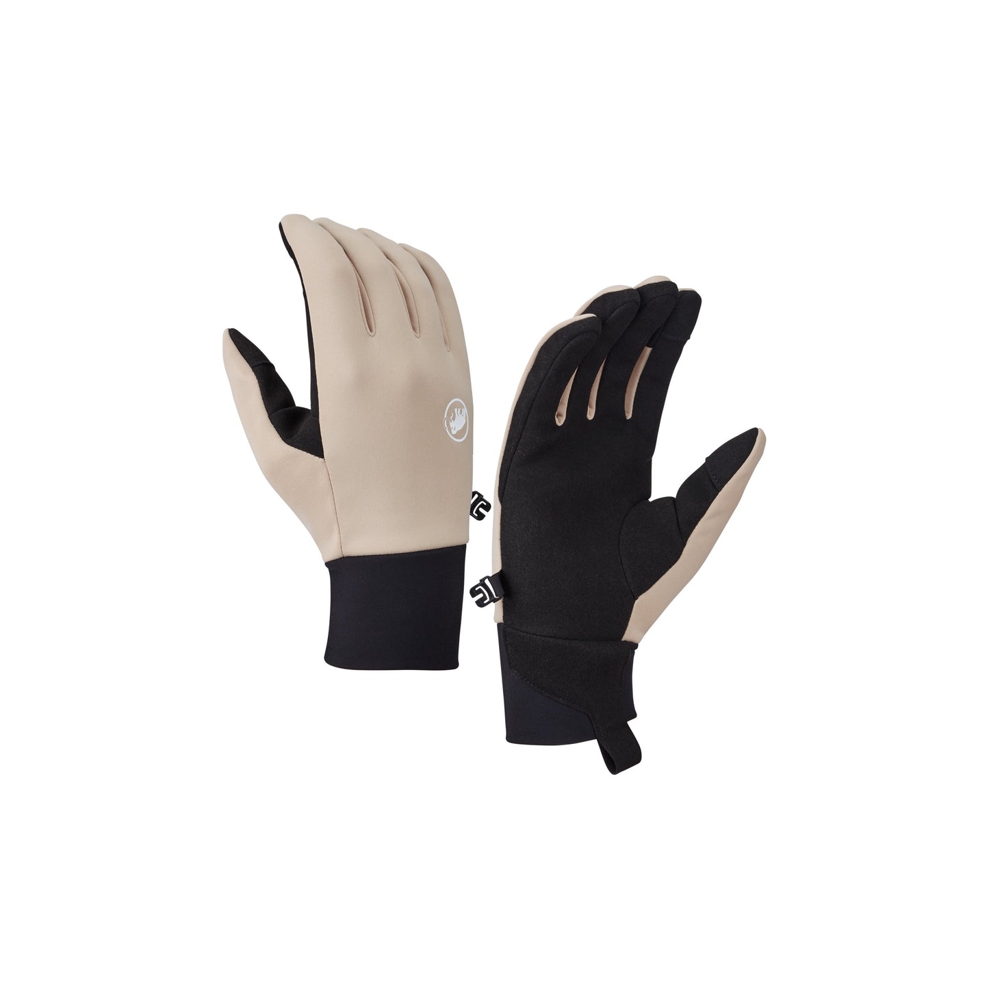 Cimdi Mammut Astro Glove Windstopper Savannah-Black