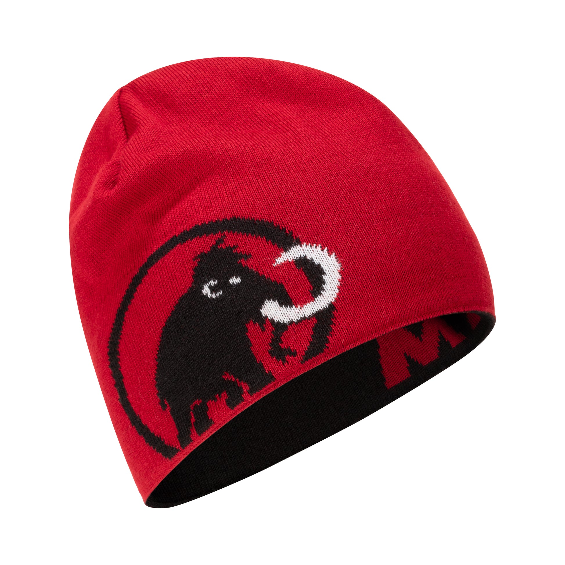 Mammut Logo cepure Black-Red Cepures