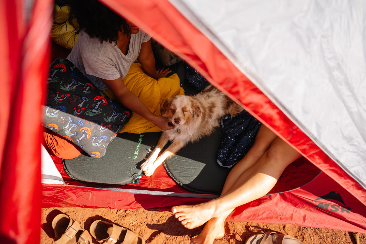 Thermarest Trail Scout pašpiepūšamais paklājs Pašpiepūšamie paklāji