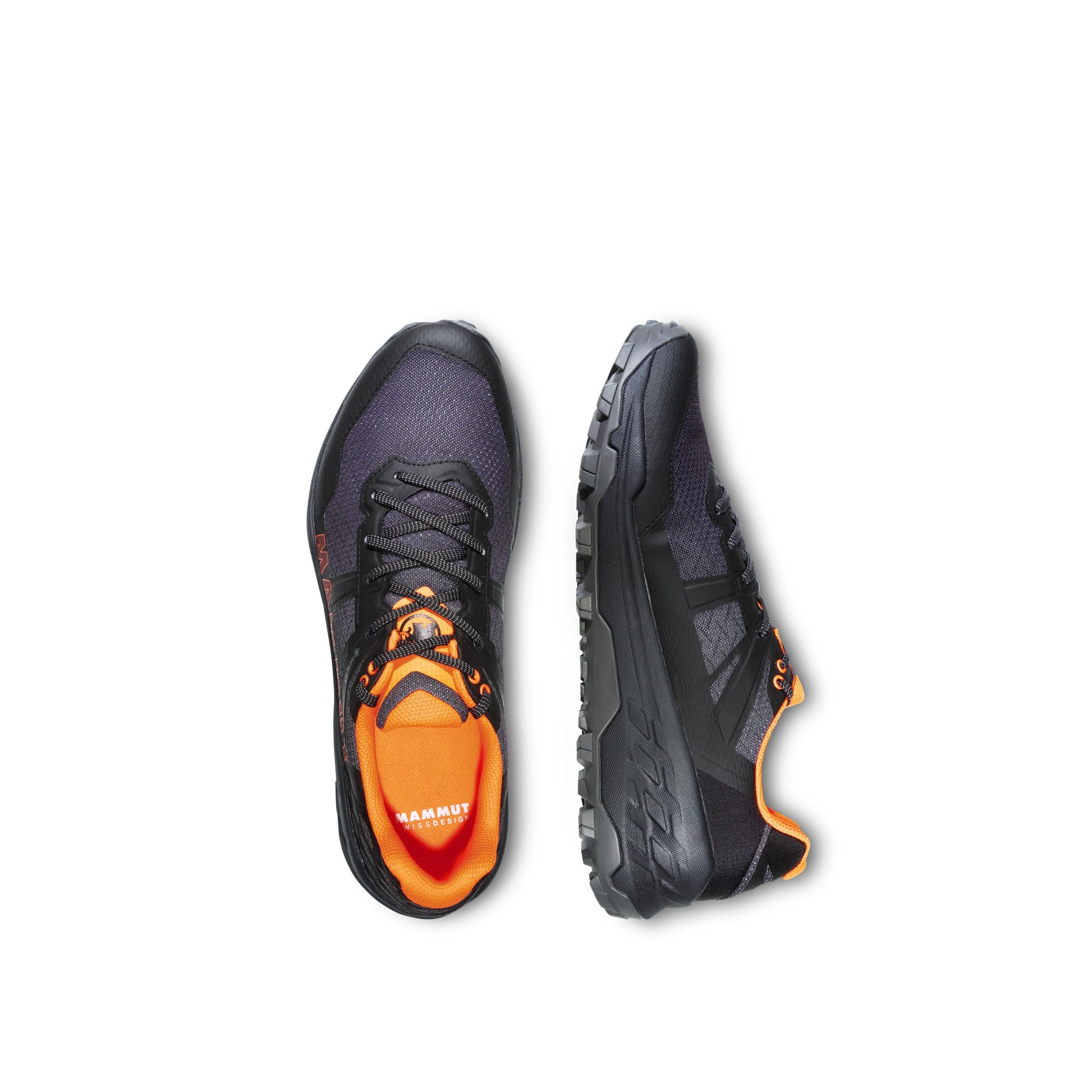 Mammut Sertig II Low Goretex vīriešu apavi Black-Vibrant Orange