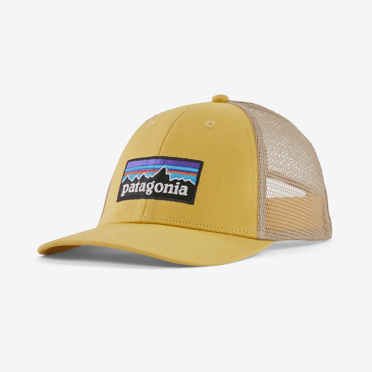 Patagonia cepure P-6 Logo LoPro Trucker Surfboard Yellow Cepures