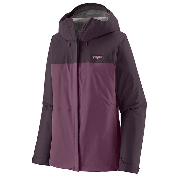 Patagonia lietus jaka Torrentshell 3L sieviešu Night Plum Hardshell jakas Lietus jakas