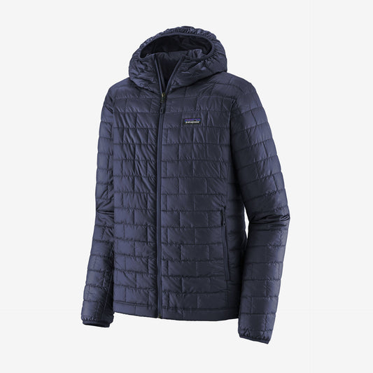 Jaka Patagonia Nano Puff Hoody vīriešu Classic Navy Virsjakas