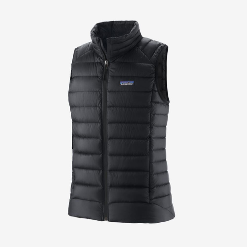 Dūnu veste Patagonia Down Sweater Vest sieviešu Black Vestes