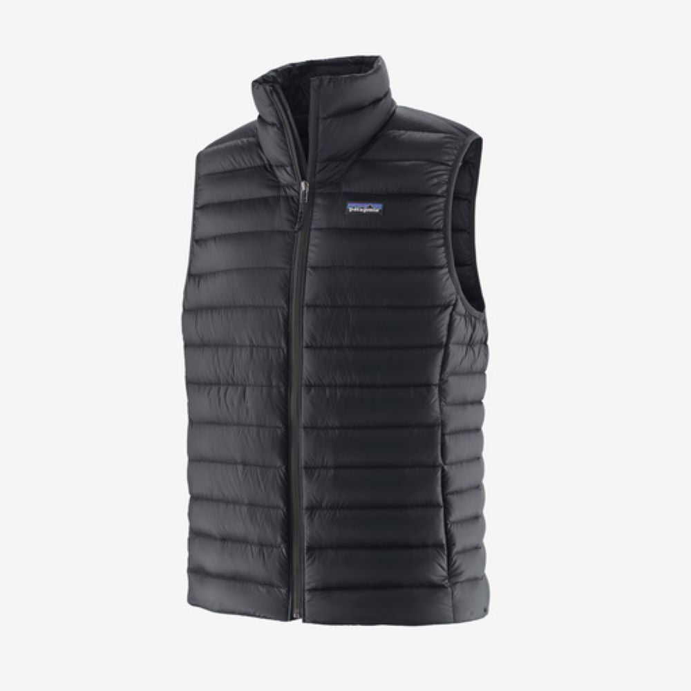 Dūnu veste Patagonia Down Sweater Vest vīriešu Black Vestes