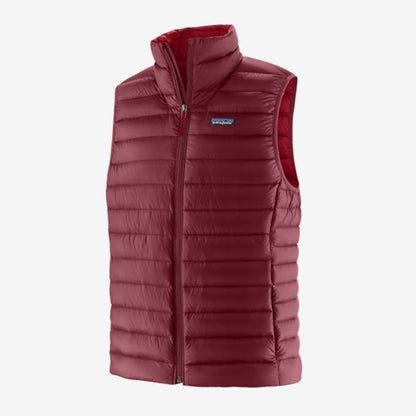 Dūnu veste Patagonia Down Sweater Vest vīriešu Carmine Red Vestes