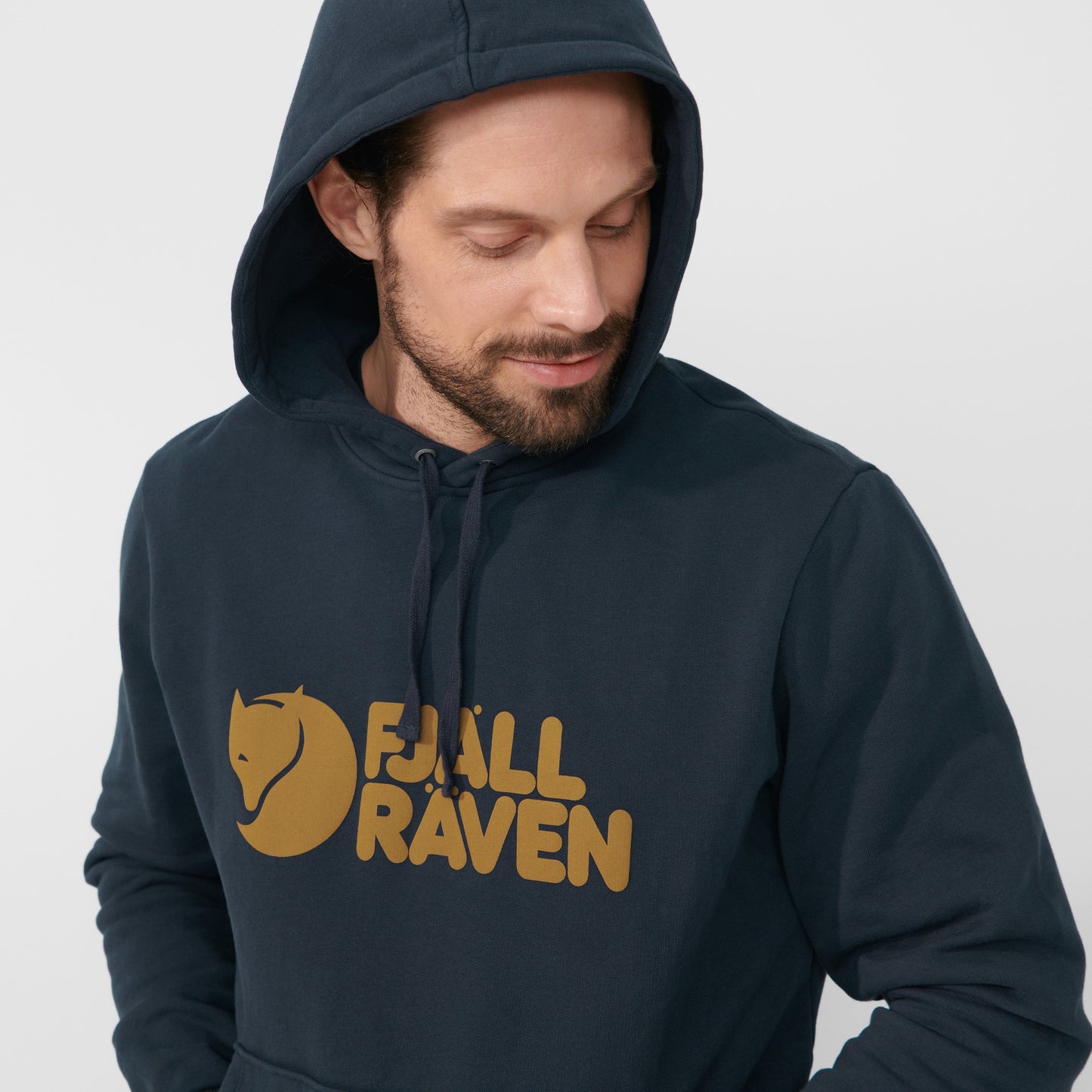 Džemperis Fjallraven Logo Hoodie vīriešu Džemperi