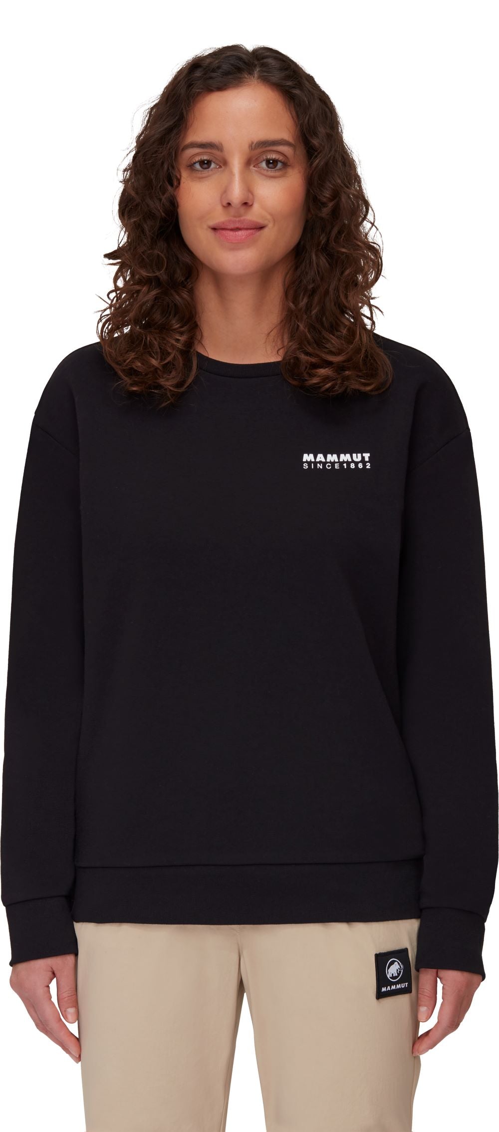 Džemperis Mammut Core ML Crew Neck 1862 sieviešu Džemperi Vidējā slāņa jakas