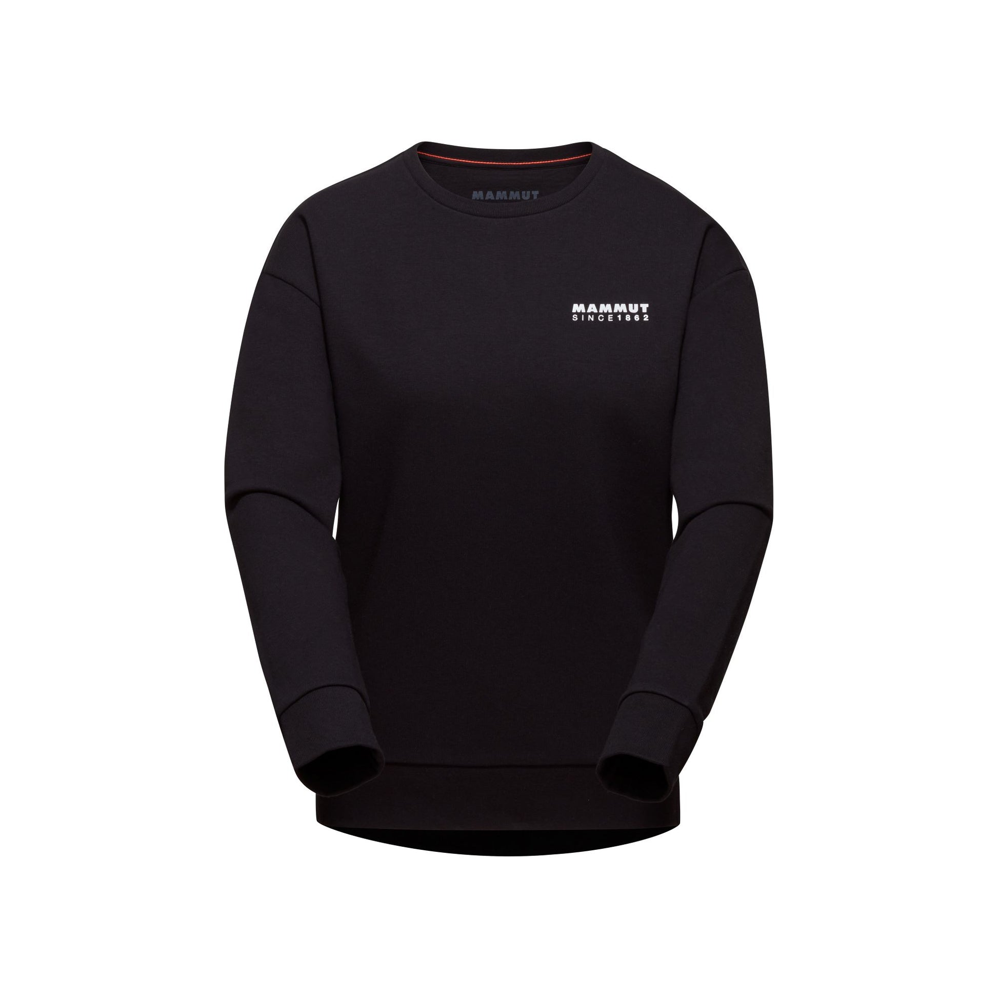 Džemperis Mammut Core ML Crew Neck 1862 sieviešu Black Džemperi Vidējā slāņa jakas