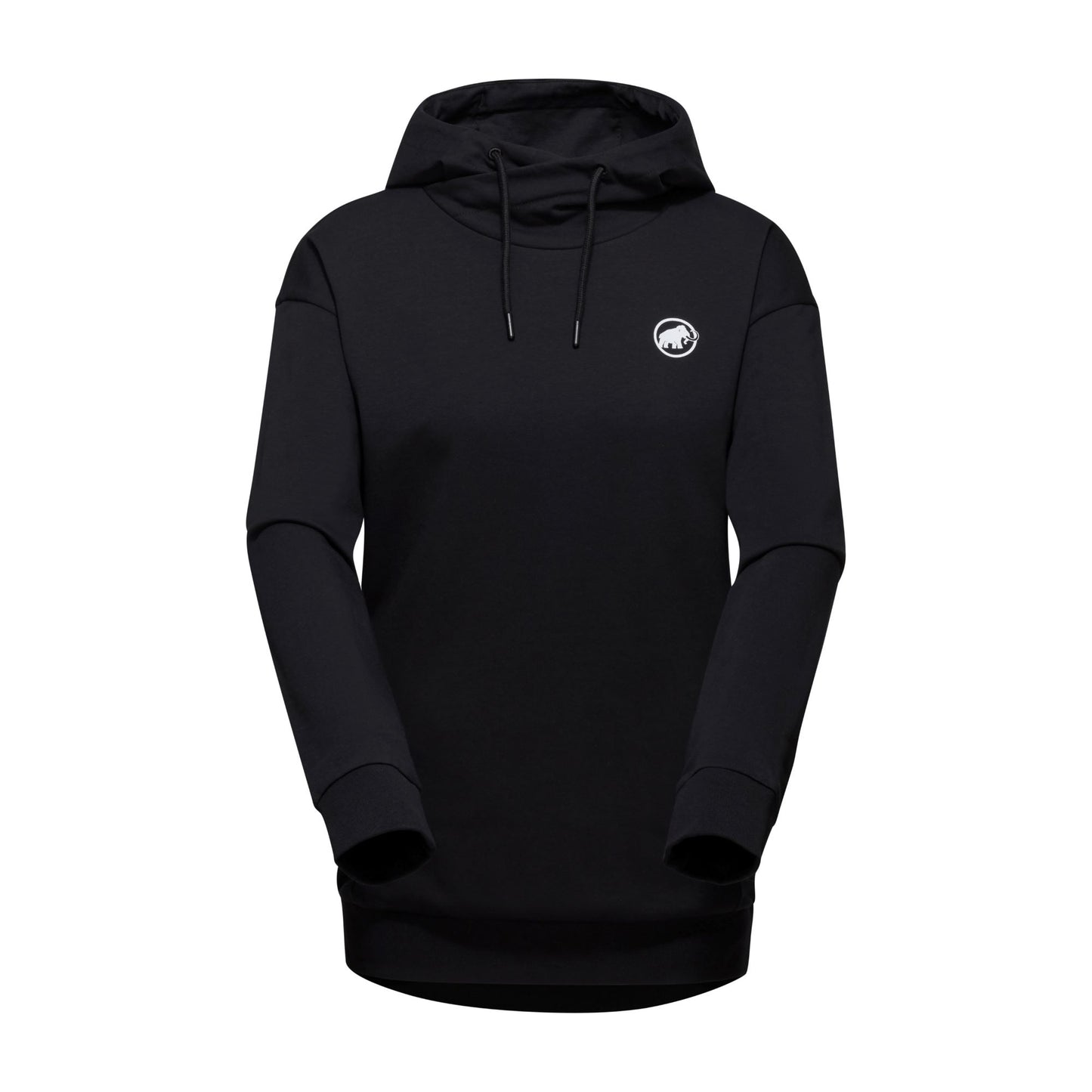 Džemperis Mammut ML Hoody Original sieviešu Black Džemperi Vidējā slāņa jakas