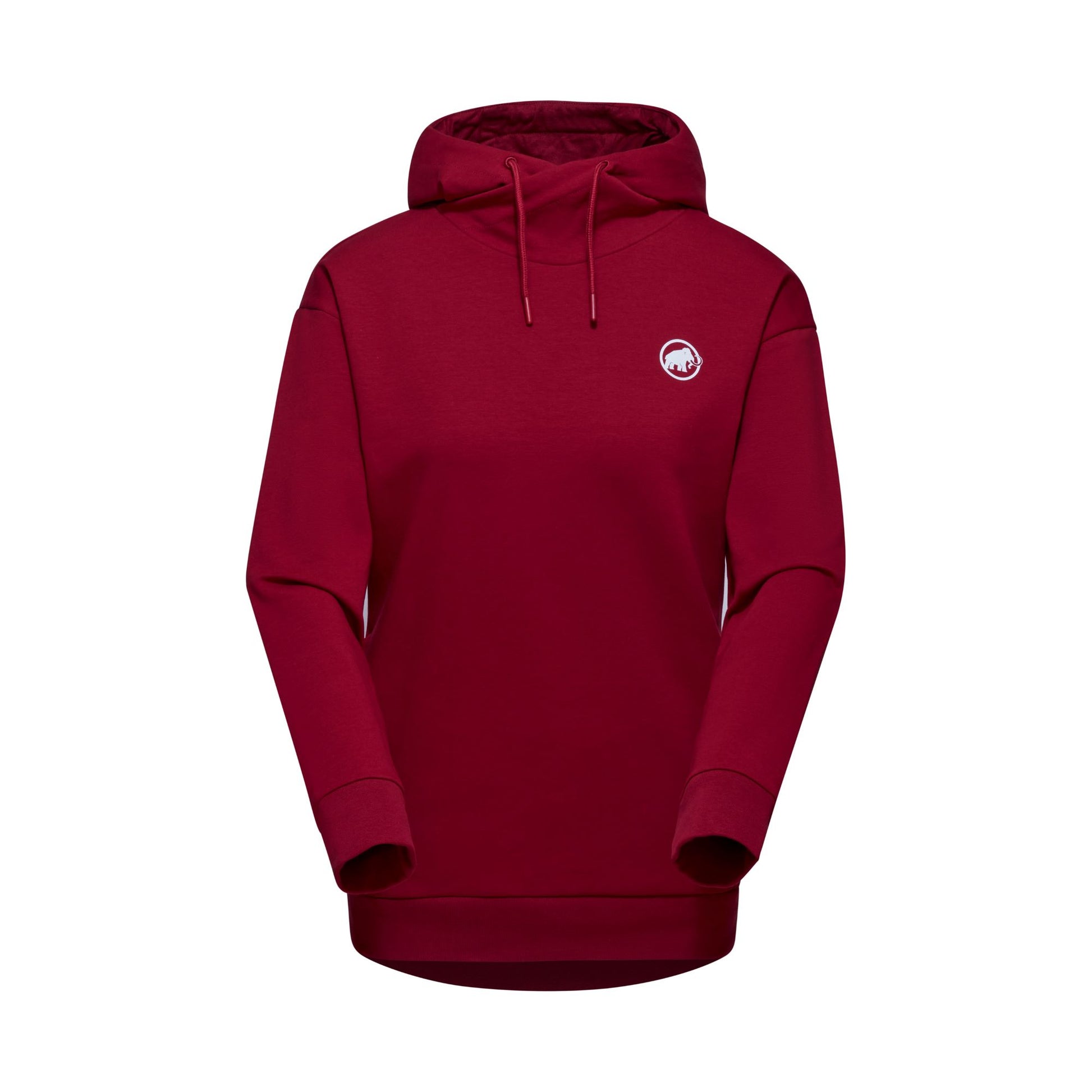 Džemperis Mammut ML Hoody Original sieviešu Blood Red Džemperi Vidējā slāņa jakas