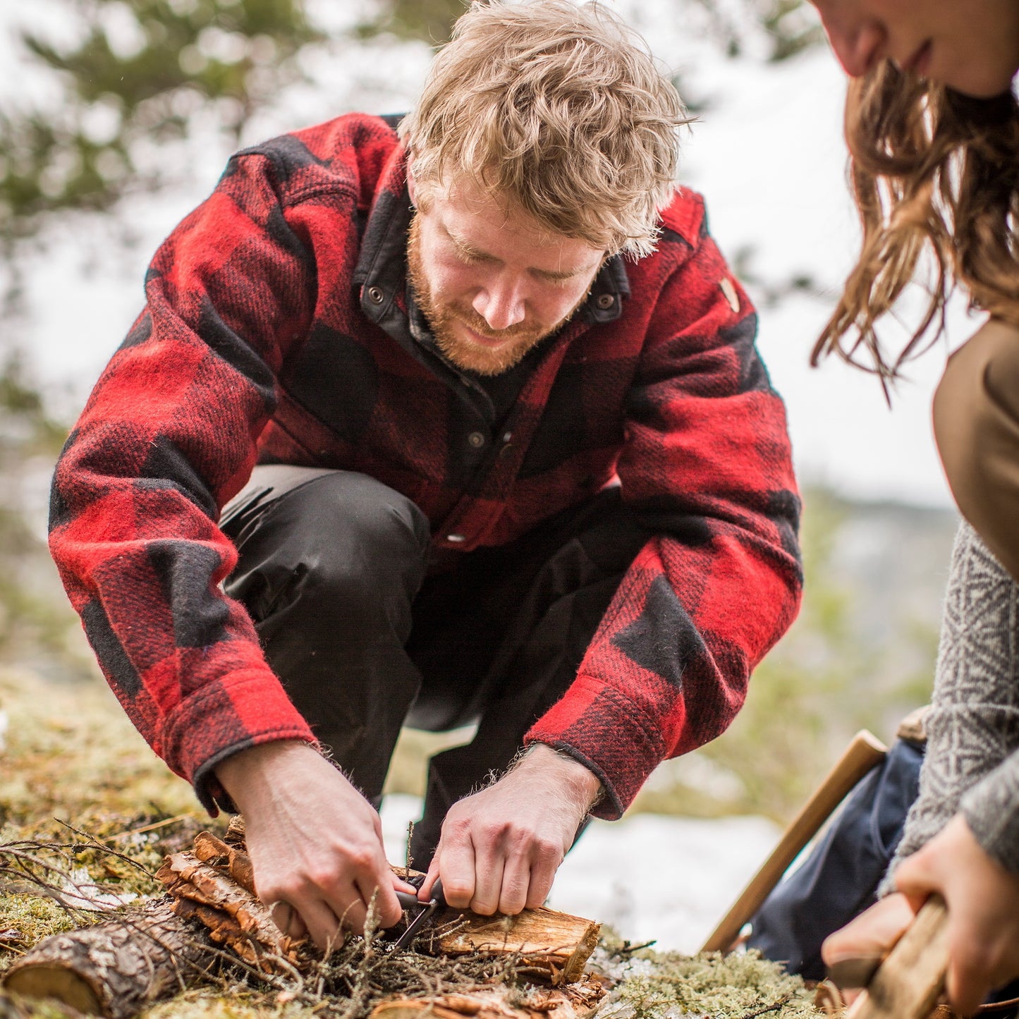 Flaneļa krekls Fjallraven Canada Shirt vīriešu Garroku krekli Krekli Vidējā slāņa jakas