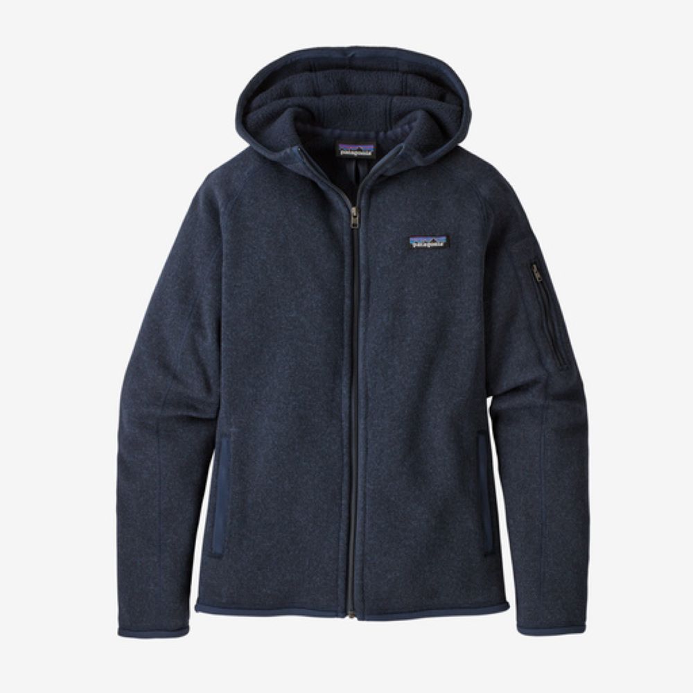 Flīsa jaka Patagonia Better Sweater Hoody sieviešu New Navy Flīsa jakas Vidējā slāņa jakas