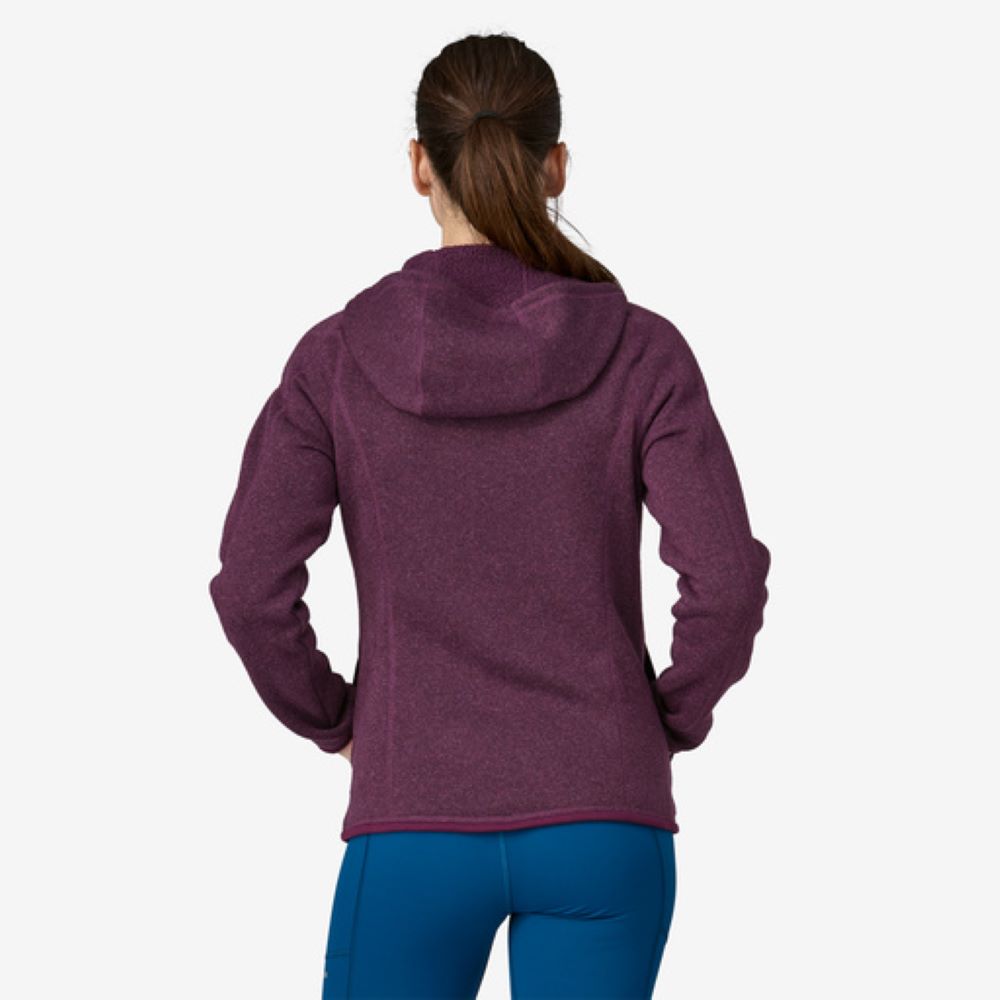 Patagonia Fleece Full Zip Hooded outlet Jacket Purple Women’s Size S