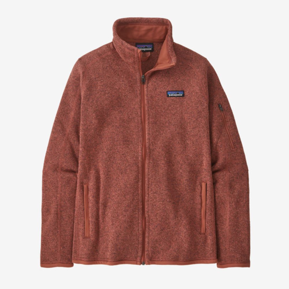 Flīsa jaka Patagonia Better Sweater sieviešu Burl Red Flīsa jakas Vidējā slāņa jakas