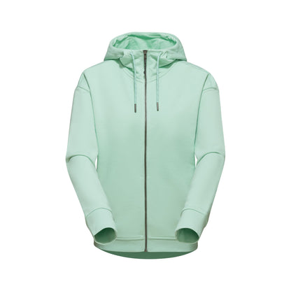 Jaka Mammut ML Hooded sieviešu Neo Mint Flīsa jakas Vidējā slāņa jakas