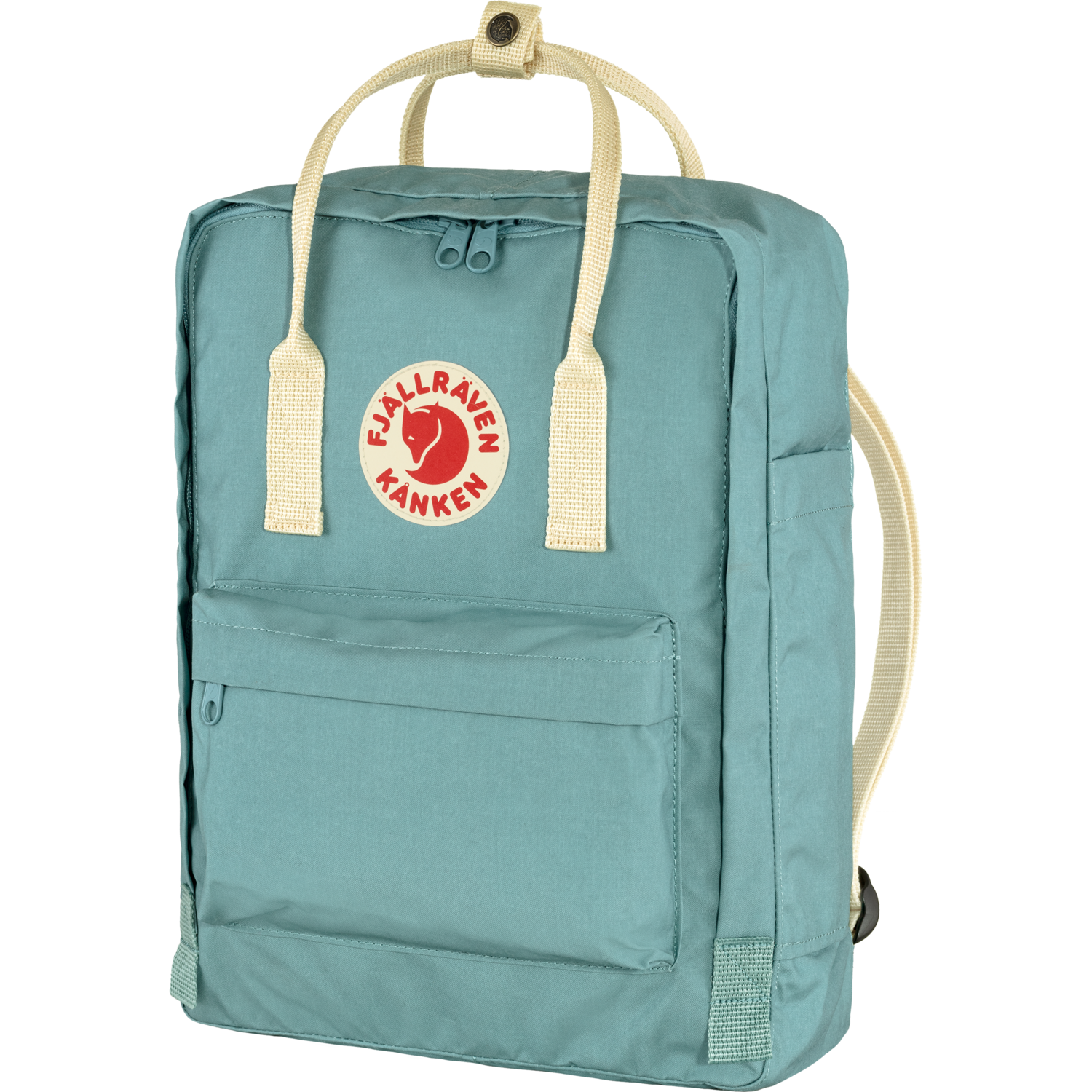 Mugursoma Fjallraven Kanken Sky Blue-Light Oak Ikdienas mugursomas