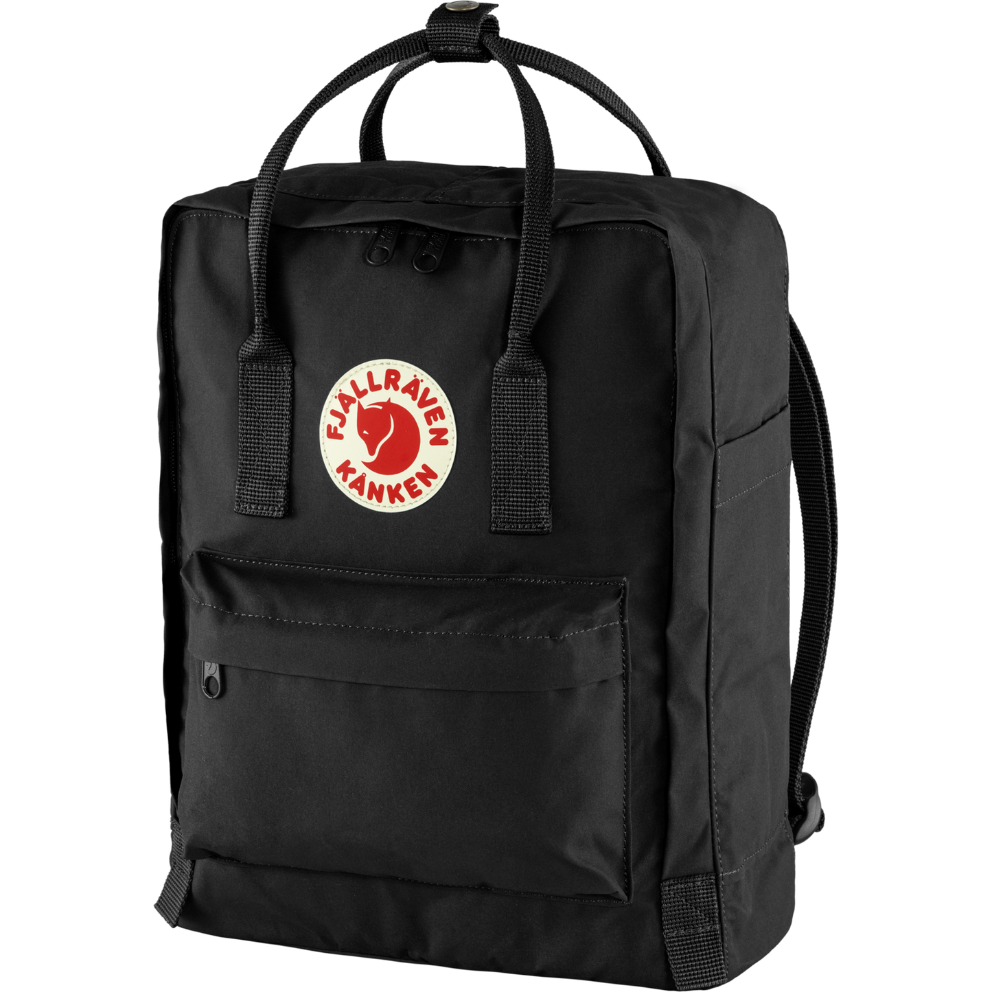 Mugursoma Fjallraven Kanken Black Ikdienas mugursomas