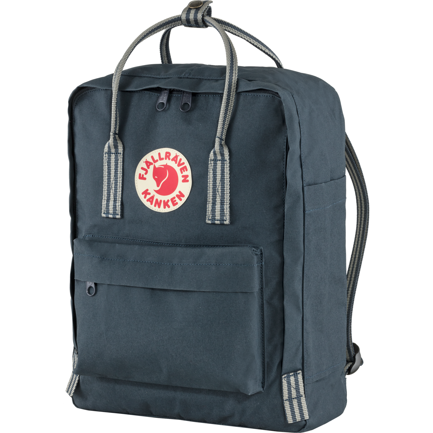 Mugursoma Fjallraven Kanken Navy-Long Stripes Ikdienas mugursomas