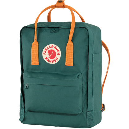 Mugursoma Fjallraven Kanken Arctic Green-Spicy Orange Ikdienas mugursomas