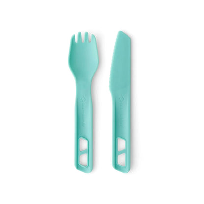 Ēšanas Piederumi Sea To Summit Passage Cutlery Set Blue Set 2