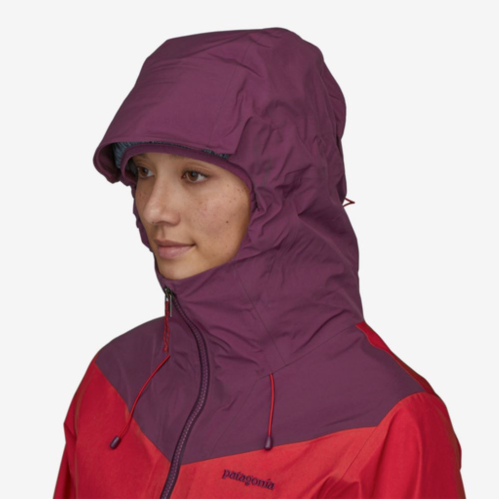 Patagonia torrentshell arrow red best sale