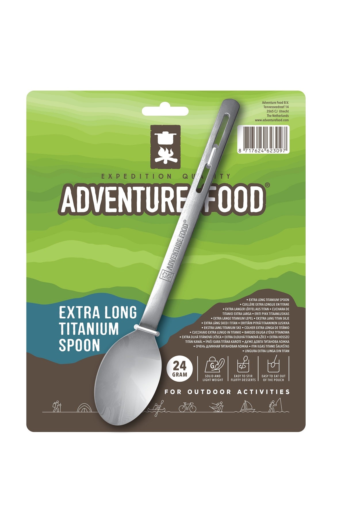 Adventure Food karote Trauki Ēšanas piederumi