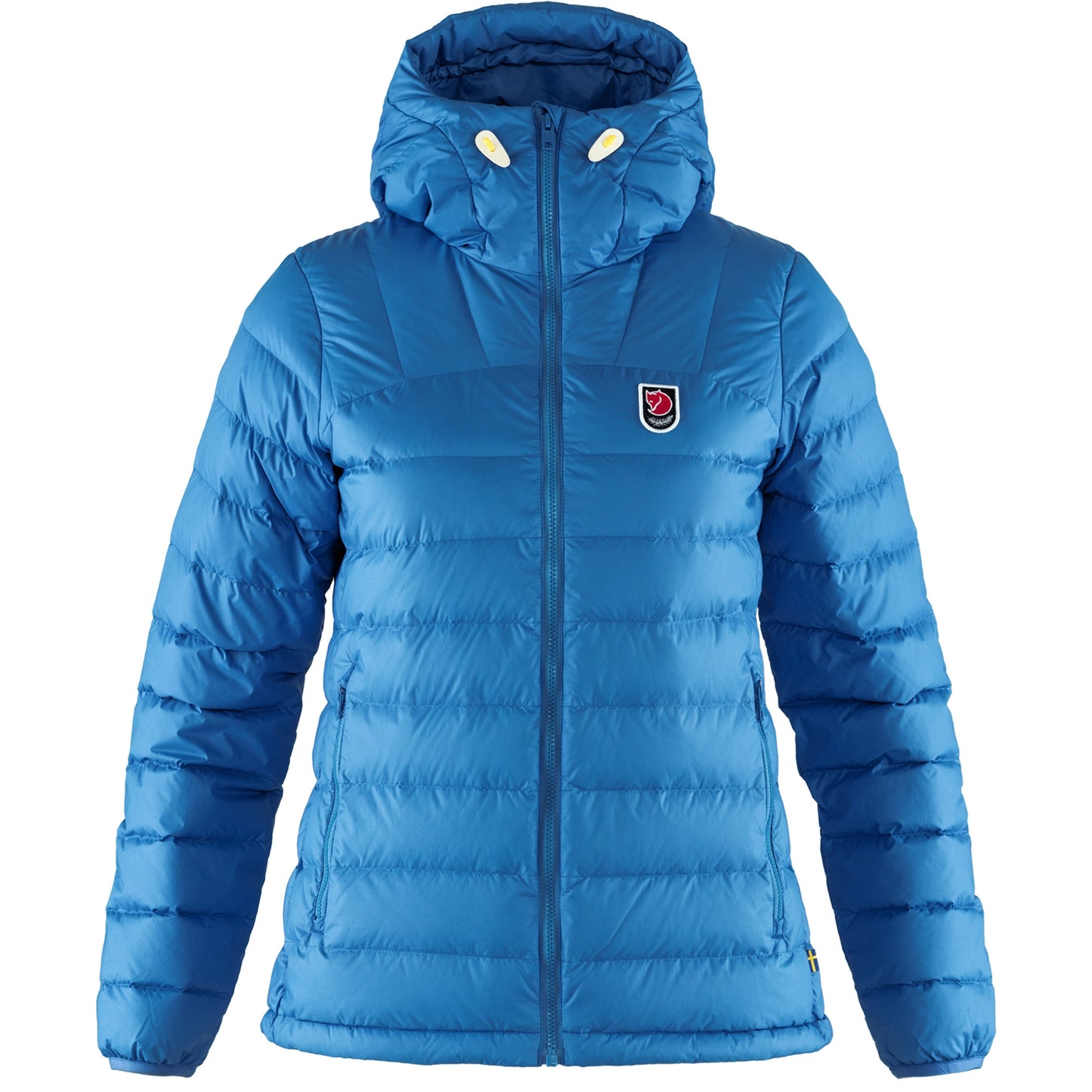 Fjallraven Expedition Pack Down Hoodie sieviešu dūnu jaka Blue Dūnu jakas Virsjakas